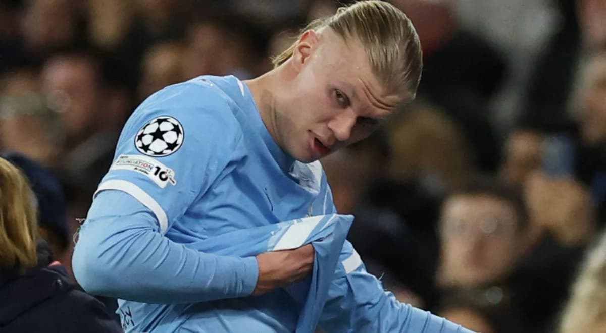 Haaland żałuje, że nie czytał. Teraz wydał fortunę na książkę