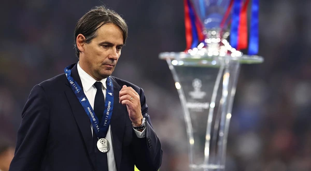 Zrezygnował po blamażu w finale Ligi Mistrzów. Simone Inzaghi odchodzi z Interu