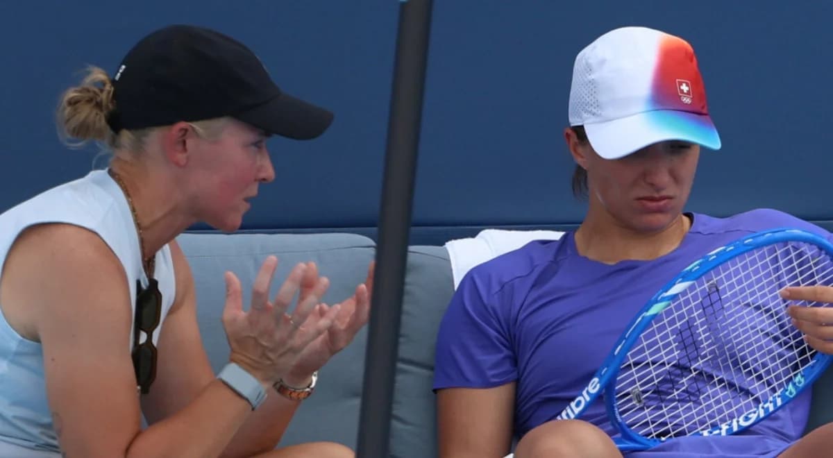 Wim Fissette nie daje rady Świątek i Abramowicz. "Nie ma twardej ręki"