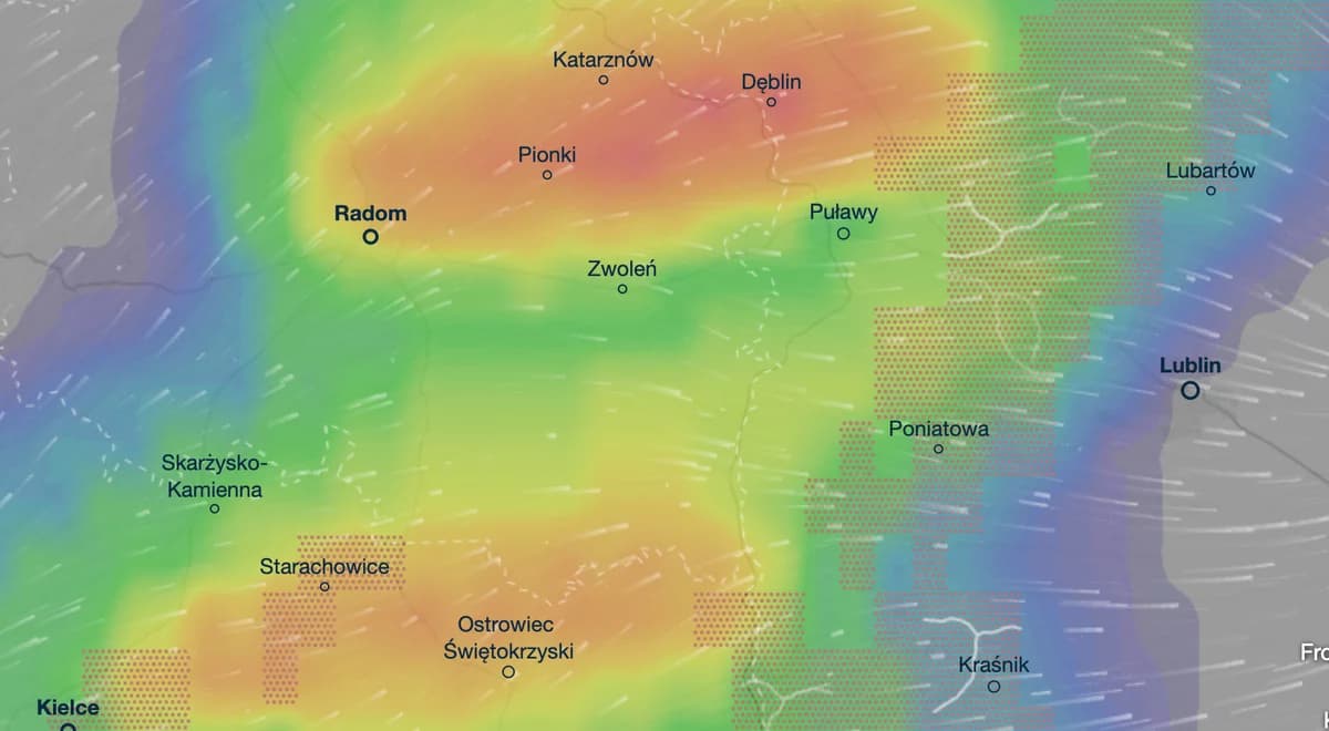 Gdzie jest burza 23.06? Uwaga na trąby powietrzne. Radar burz [NA ŻYWO]