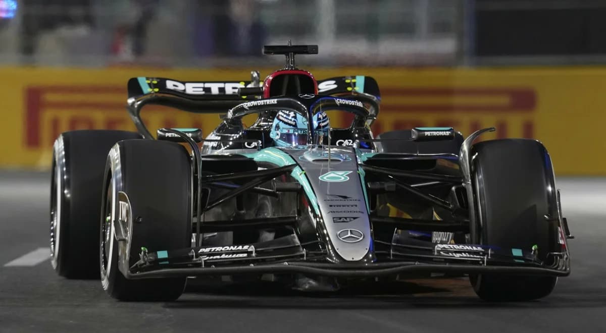 Formuła 1. Russell najlepszy w kwalifikacjach GP Las Vegas. Czwarte pole position w karierze