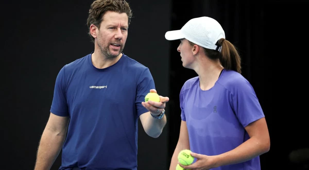 To była ostatnia rada Fissette'a dla Świątek. Potem został zwolniony