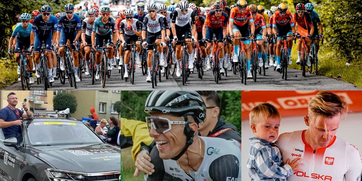 80. Tour de Pologne dotarł do mety! Kręciliśmy z peletonem od Poznania do Krakowa 