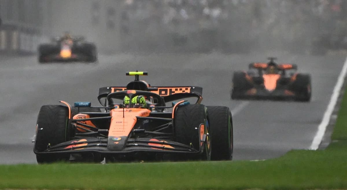 Lando Norris najszybszy w GP Australii. Szalony wyścig w Melbourne