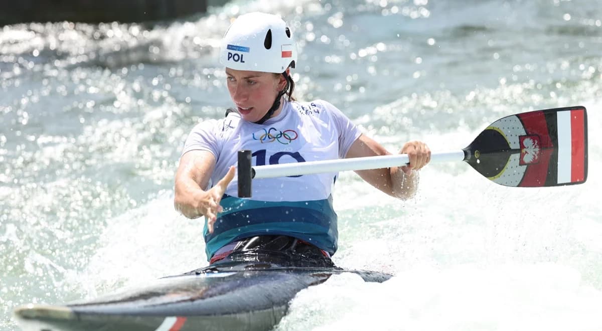 Paryż 2024. Nieudany debiut medalistki. Klaudia Zwolińska poza finałem slalomu C1