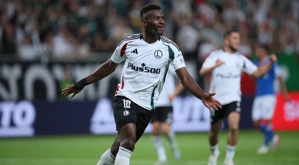 Football: Legia Warsaw beat Baník Ostrava to reach third round of Europa League qualifiers