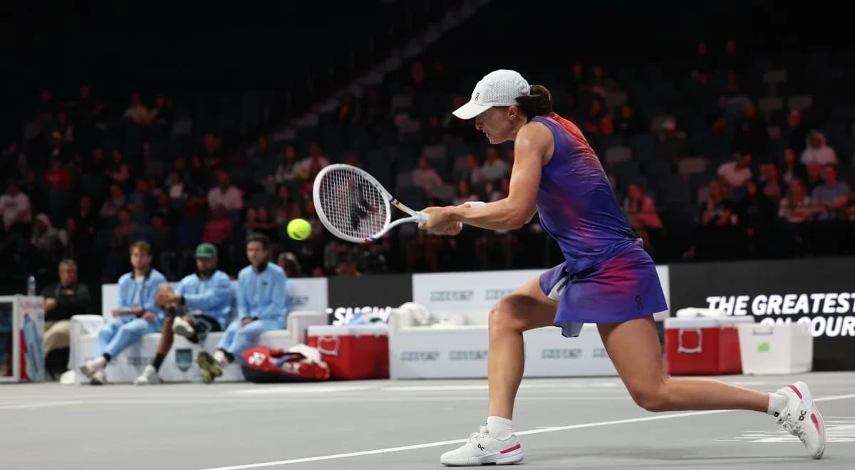 World Tennis League. Udany dzień Igi Świątek. Polka dominowała na korcie