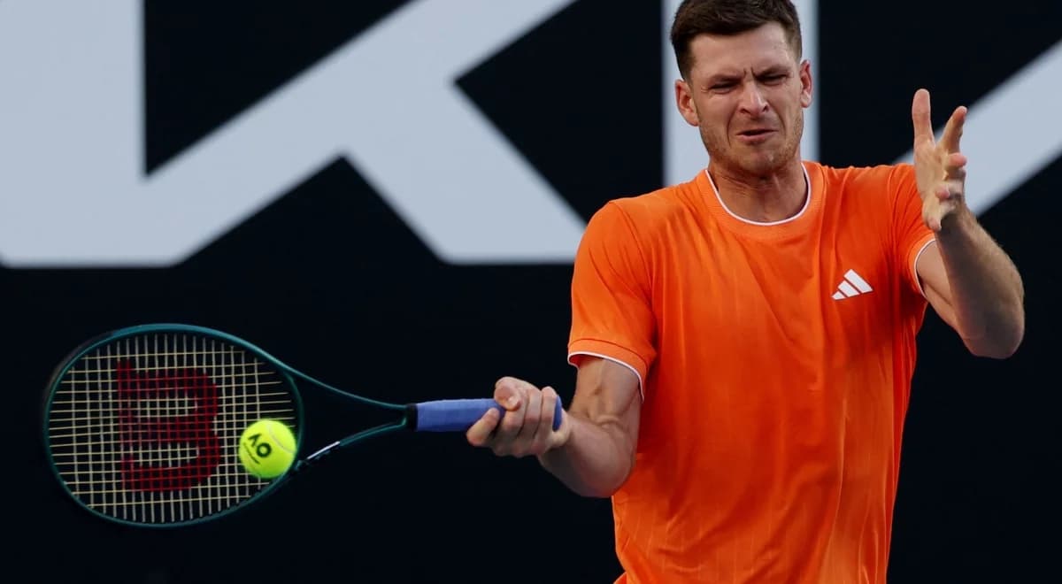 Koszmar Huberta Hurkacza w Australian Open. 1:6 w ostatnim secie