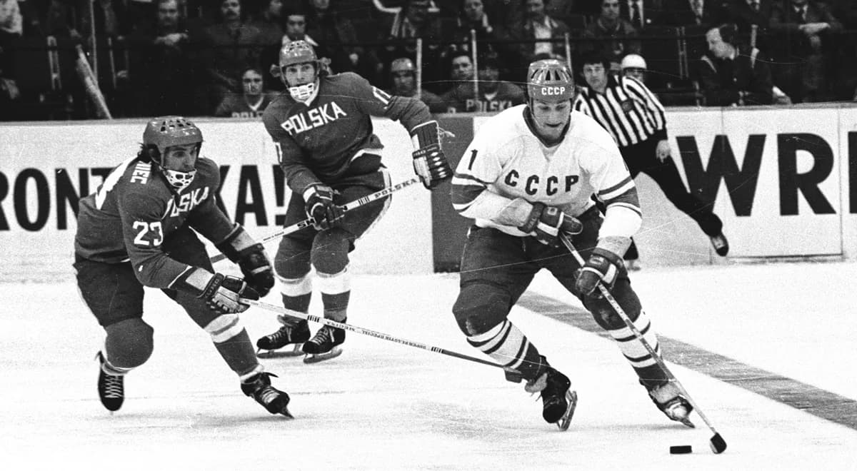 Nikt nie spodziewał się tej wygranej. 50 lat temu polscy hokeiści zszokowali ZSRR