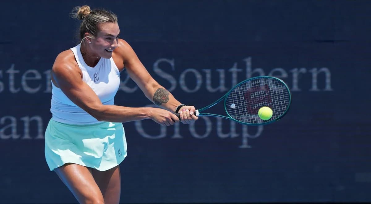 Sabalenka w szoku. Rybakina rywalką Świątek w walce o finał w Cincinnati