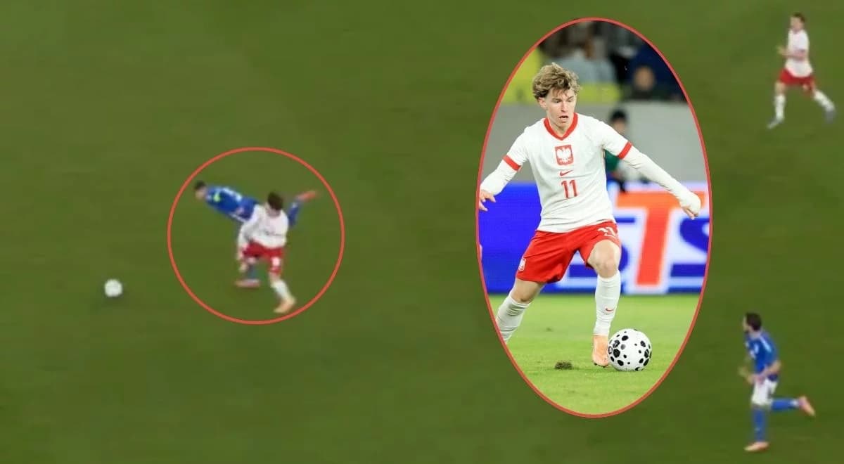 Co za asysta i rajd! Jan Faberski wskazał, gdzie jest sufit ekipy Brzęczka 