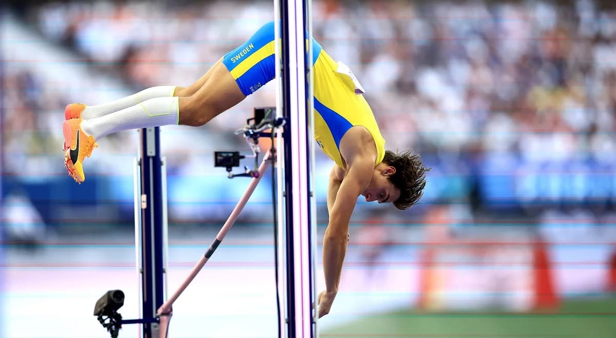 Paryż 2024. Kosmiczny rekord świata w finale igrzysk olimpijskich! Armand Duplantis w podniebnej lidze 