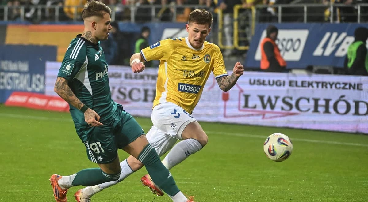 Remis w meczu Motor - Legia. "Wojskowi" kontynuują fatalną passę