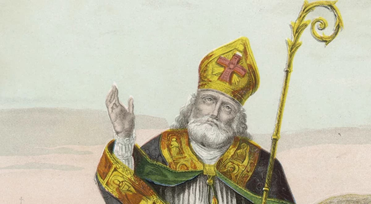 Prorocze sny i zielona koniczyna, czyli historia życia i działalności świętego Patryka