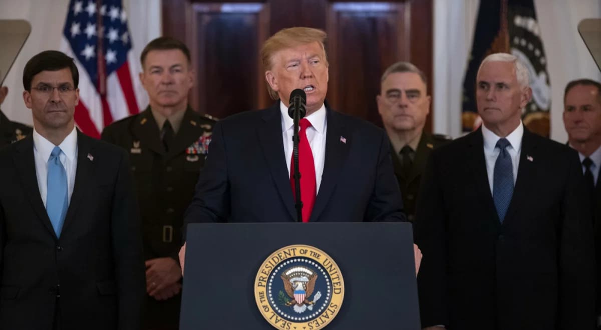 Wojna USA-Iran? "Amerykańscy dowódcy ostrzegli Donalda Trumpa"