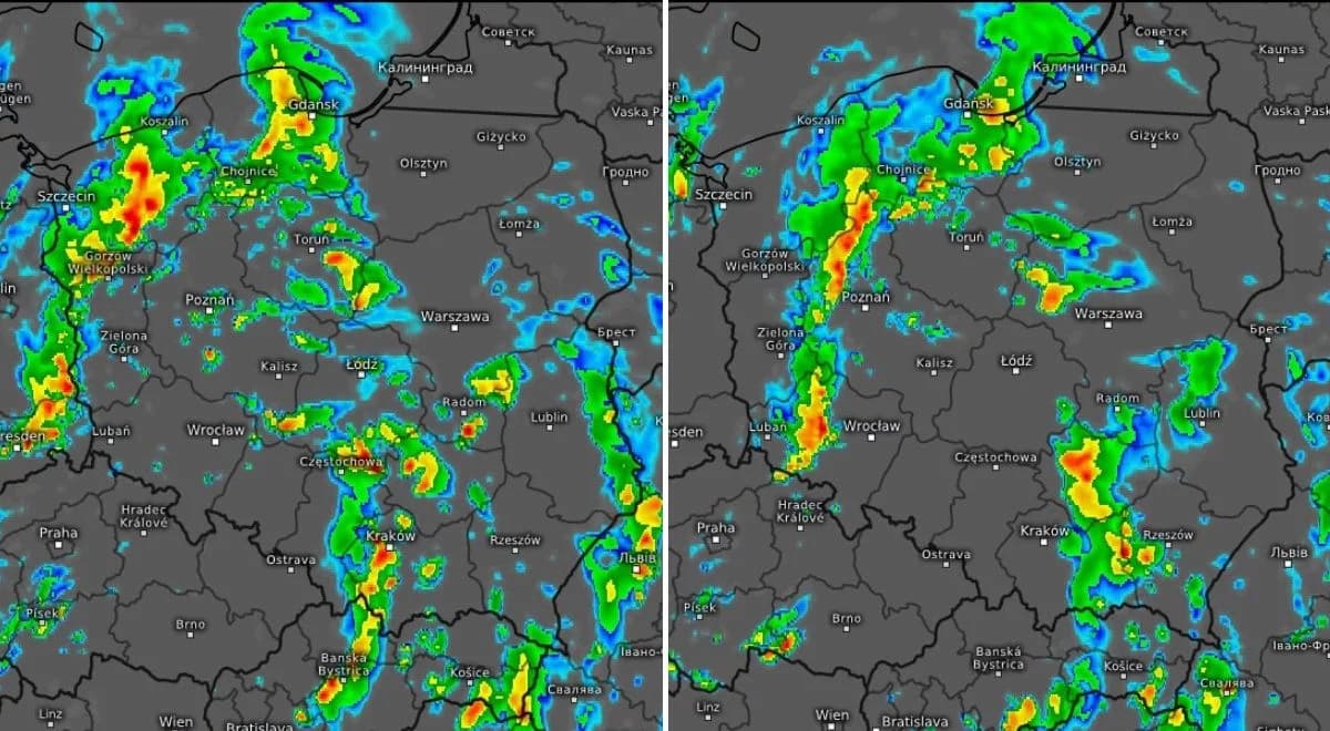 Ryzyko trąb powietrznych i gwałtownych burz. "Apelujemy o ostrożność"