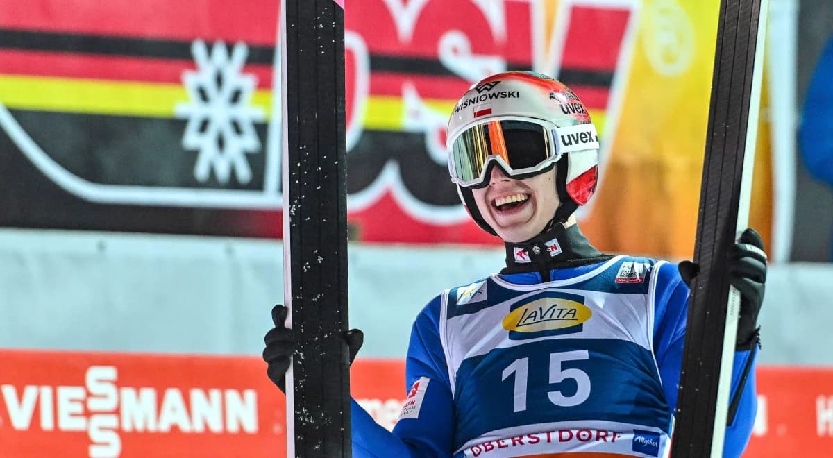 Skoki narciarskie Oberstdorf. Paweł Wąsek polubił latanie. "Mam fory u sędziów"