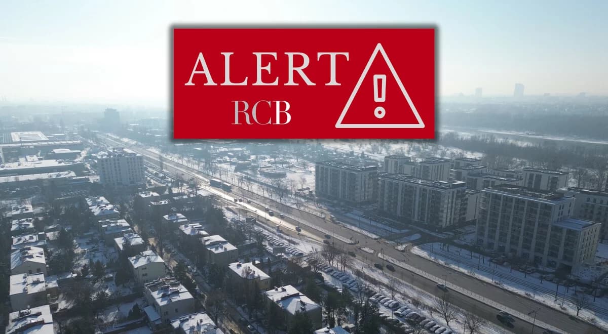 Alert RCB dla Polaków. "Uwaga! Dziś i jutro"