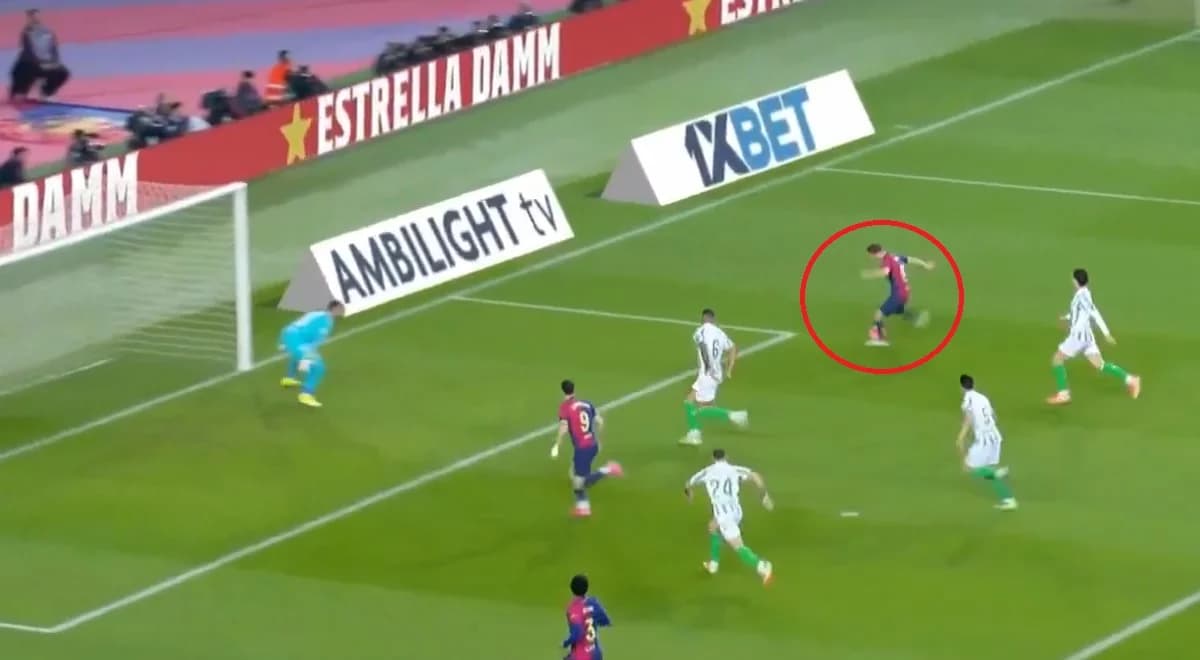 Barcelona zaskoczona! Zobacz gole z meczu z Realem Betis [WIDEO]