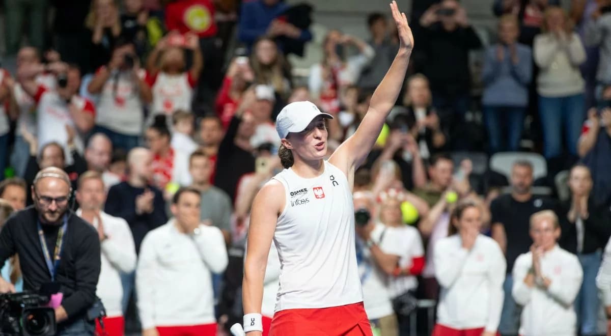 "Jazda Polska". Iga Świątek odlicza dni do pierwszego turnieju