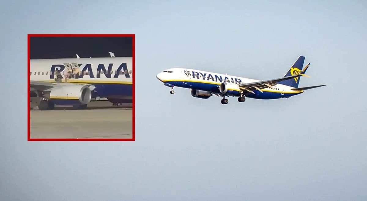 Panika na pokładzie samolotu Ryanair. Pasażerowie ranni podczas ewakuacji na Majorce