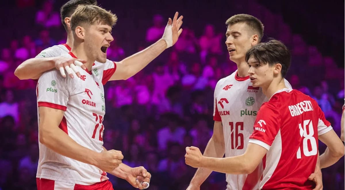 Liga Narodów siatkarzy 2025. Oto TABELA przed meczem Polska - Kanada  