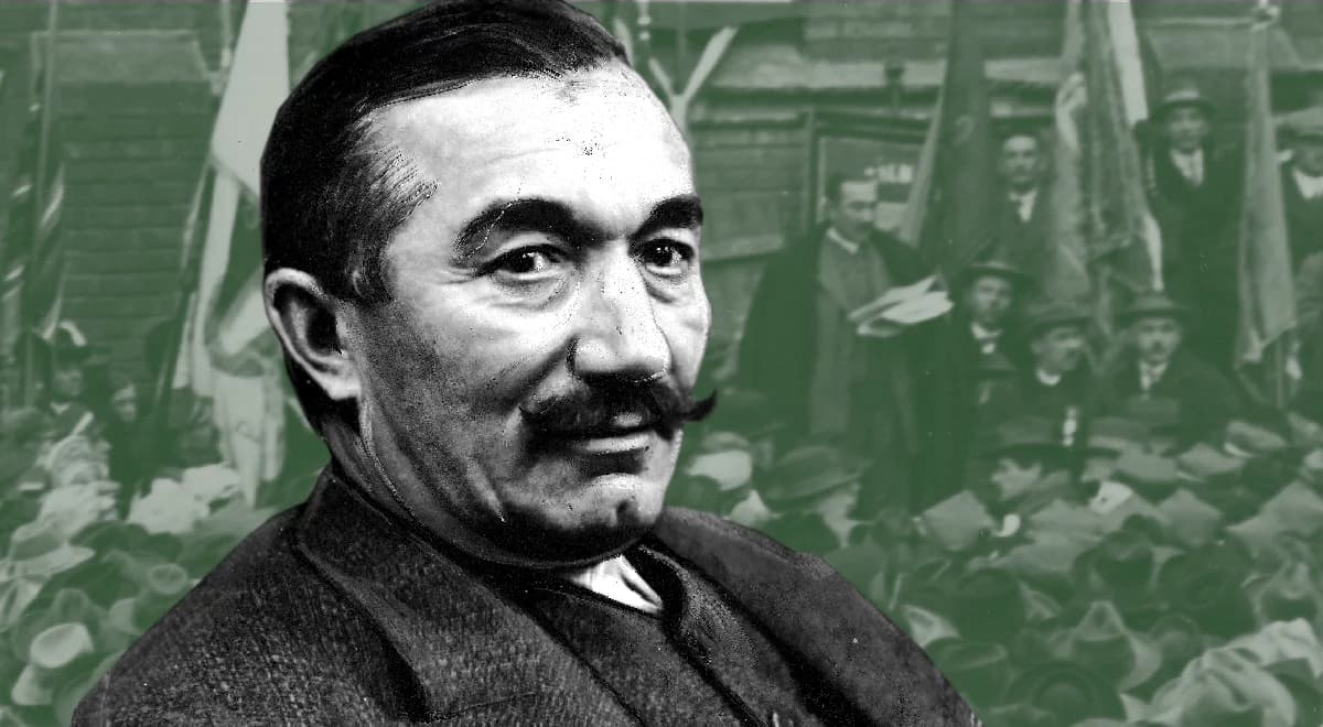 Skarb radiowy z 1938 roku. Wincenty Witos przed mikrofonem