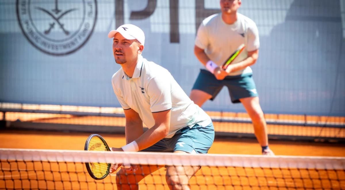 Jan Zieliński zagra o półfinał debla. Mogą zagrać z gospodarzami