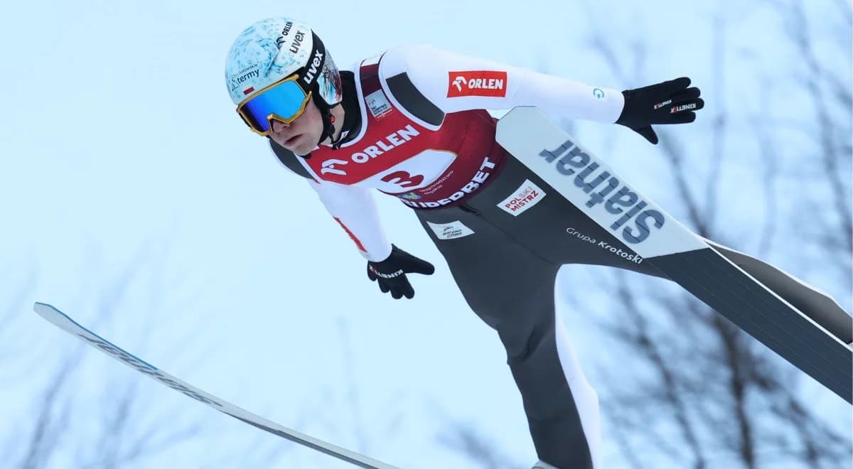 Polski skoczek otarł się o podium. Życiowy wynik