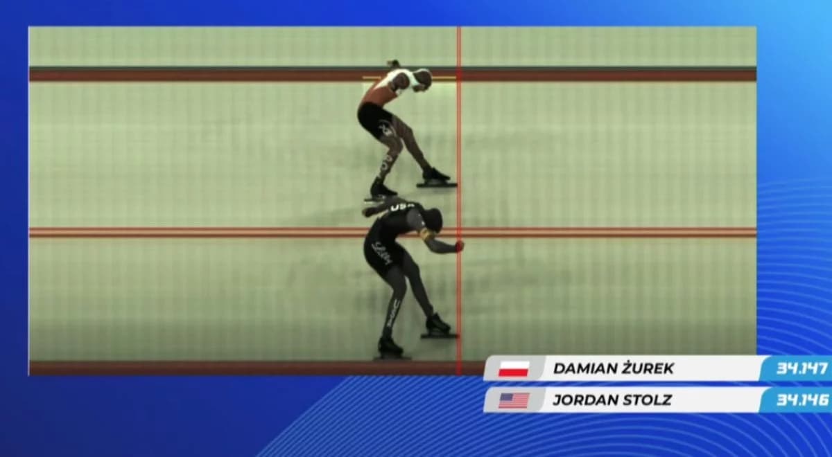 0,001 sekundy zdecydowało. Pasjonujący bój Żurka i Stolza w Hamar