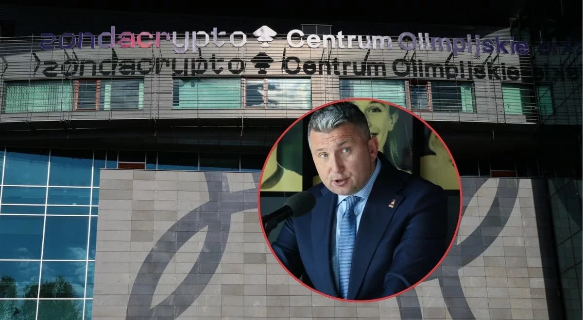 Afera Zondacrypto. Wtedy neon sponsora zniknie z siedziby PKOl 