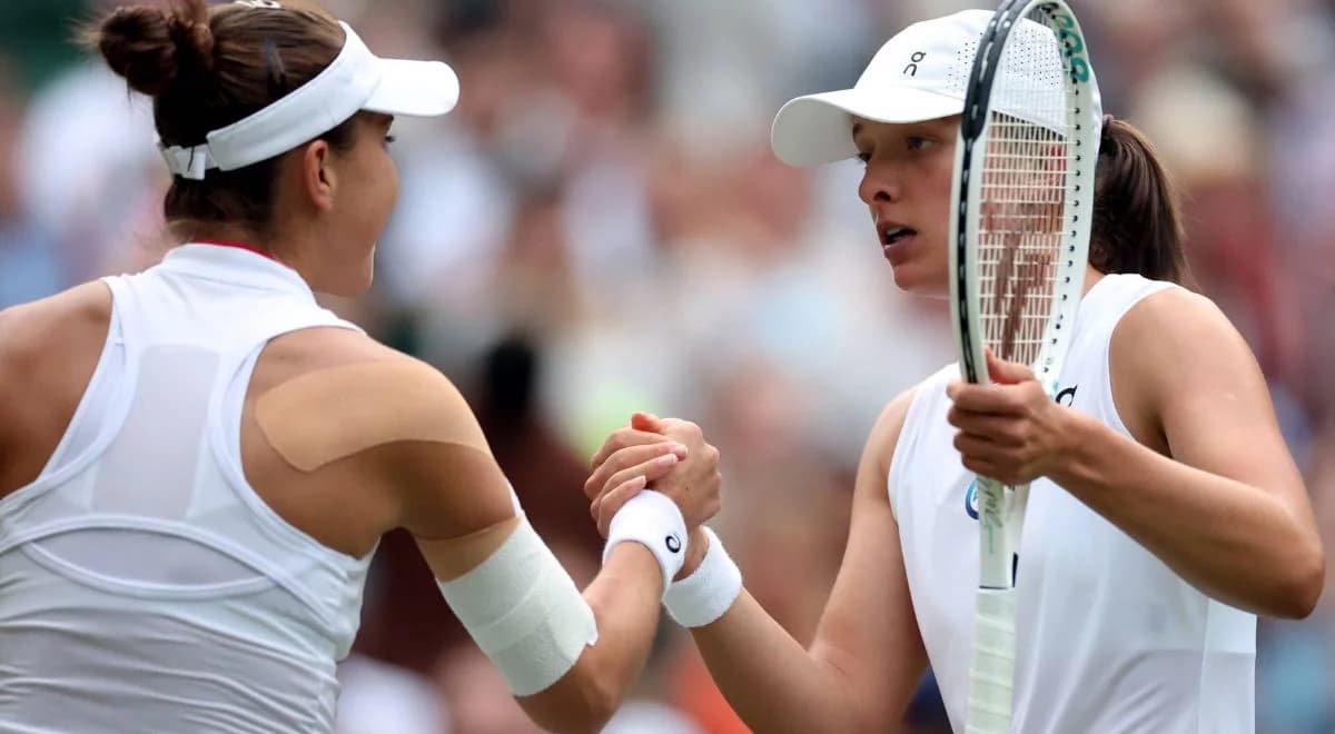 Świątek - Bencic: O której półfinał Wimbledonu? Kiedy?