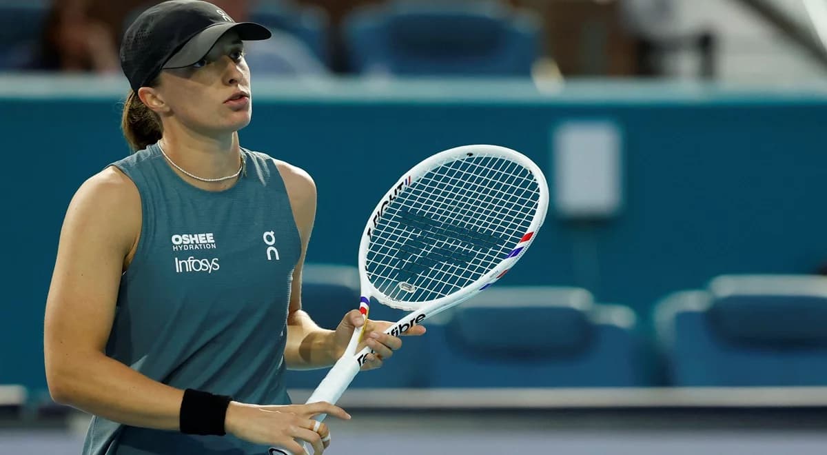 Najpierw Rybakina, teraz Gauff. Świątek czeka spadek w rankingu