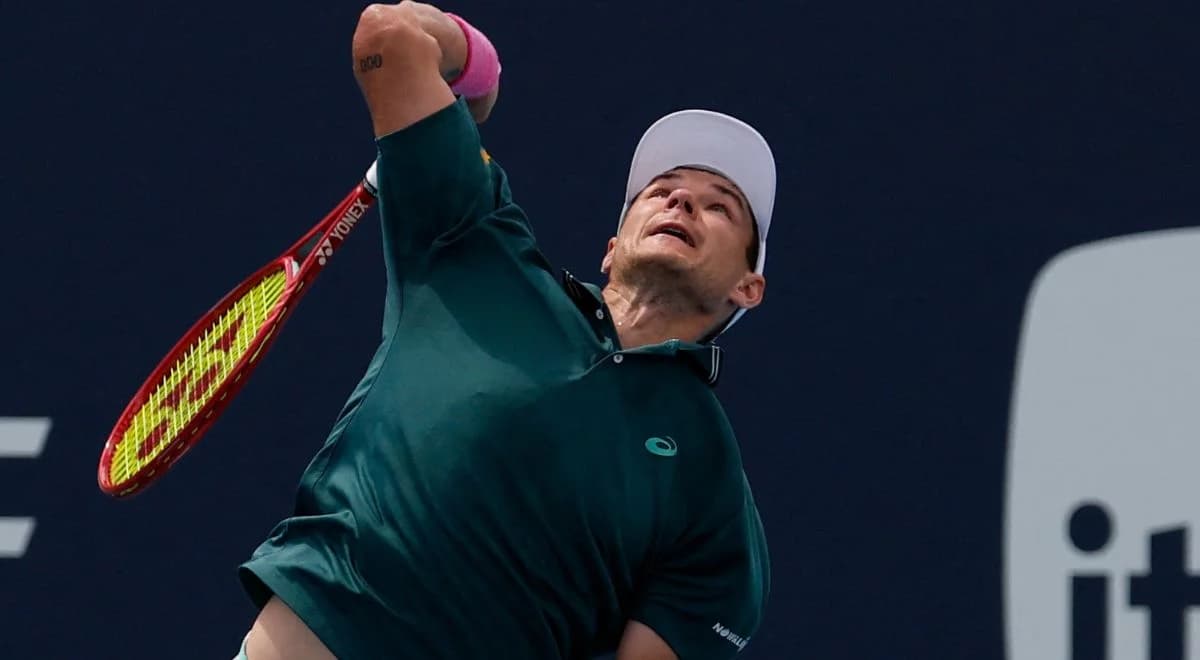 Świetny początek nie wystarczył. Majchrzak zatrzymany w Miami