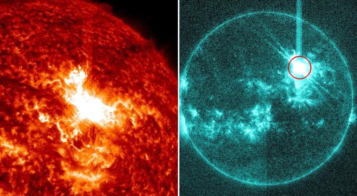 Polsce grozi ekstremalna burza magnetyczna. Najsilniejszy rozbłysk Słońca w tym roku