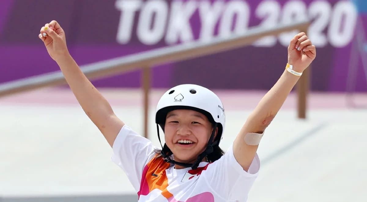 Tokio 2020: skateboarding znaczy młodość. Złoto 13-latki na igrzyskach 