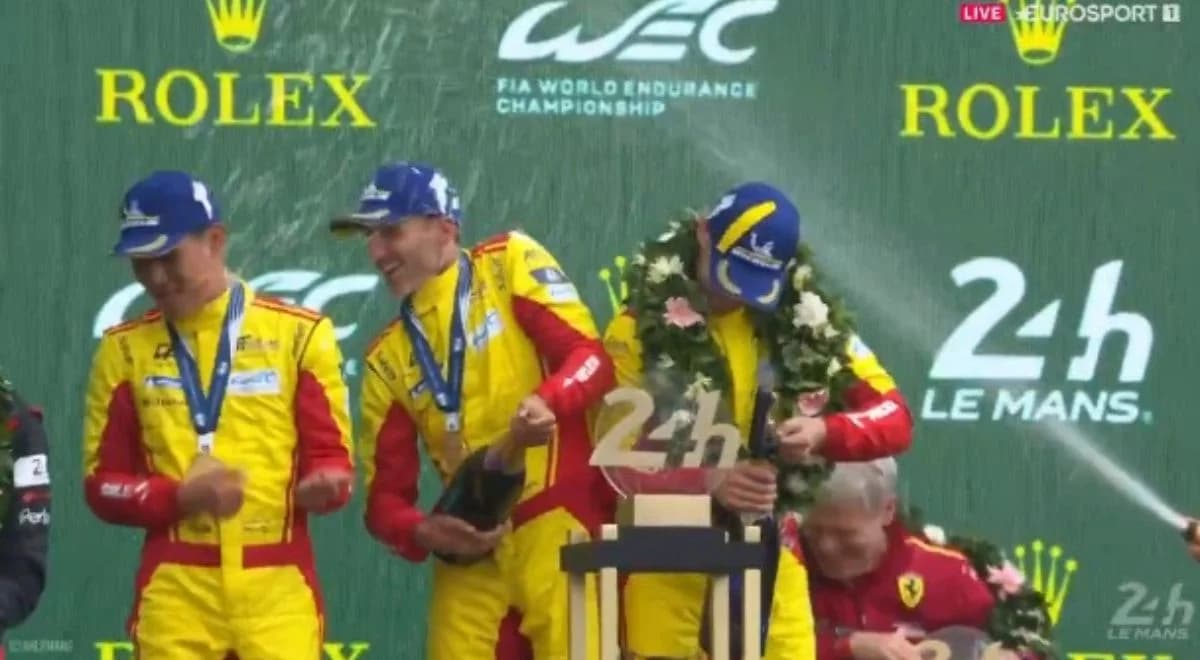 Mistrzowska feta Kubicy na Le Mans. "Nie myślałem, że dożyję"