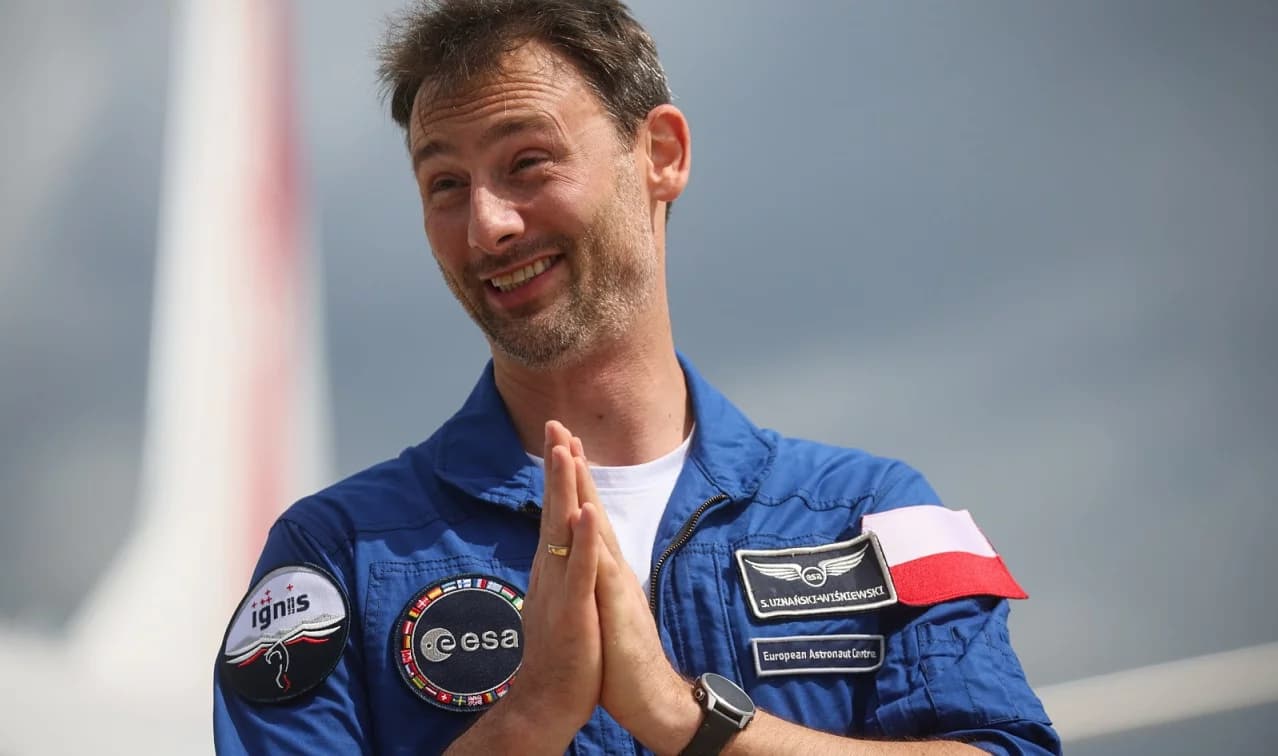 Polski astronauta: mamy niesamowity ogrom pracy do wykonania, żeby wykorzystać tę misję