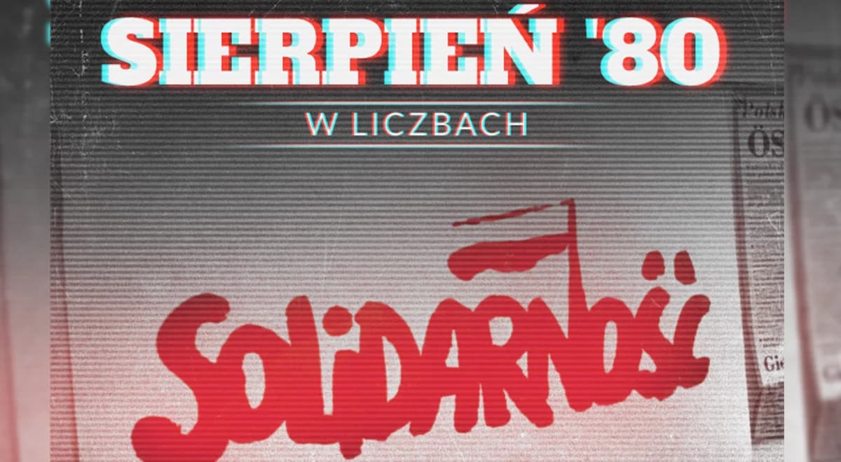 Od 21 postulatów do 10 mln w Solidarności. Sierpień '80 w liczbach [INFOGRAFIKA]