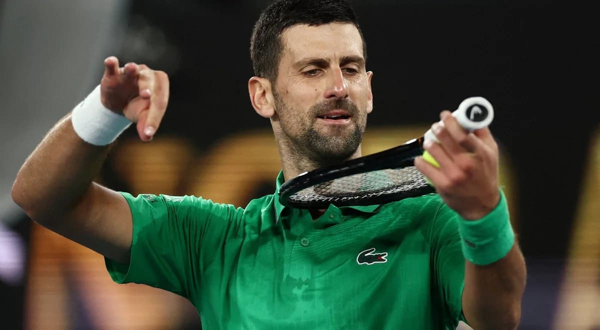 Djoković - Sinner: O której półfinał Australian Open? Transmisja TV, na żywo