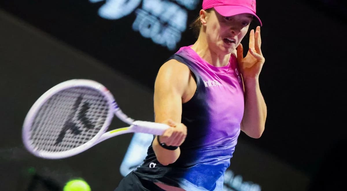 Świątek - Keys: Transmisja TV i online. Gdzie oglądać WTA Finals w Rijadzie?