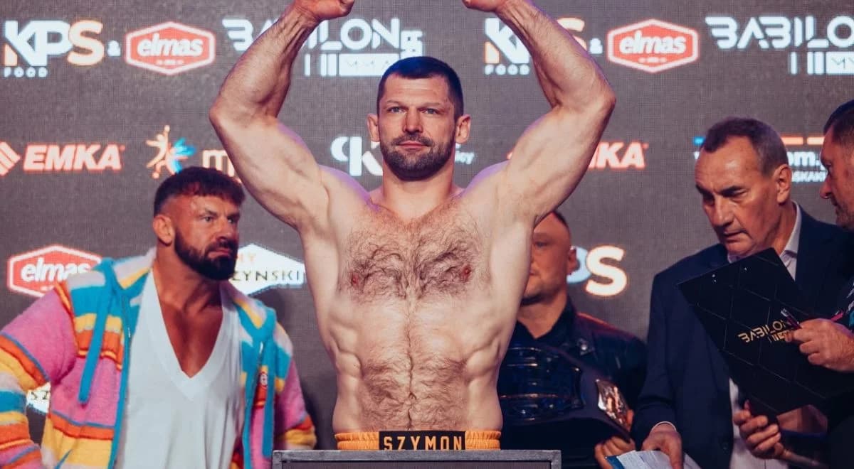 Babilon MMA 55. Szymon Kołecki powrócił w wielkim stylu. Mistrzowski nokaut!
