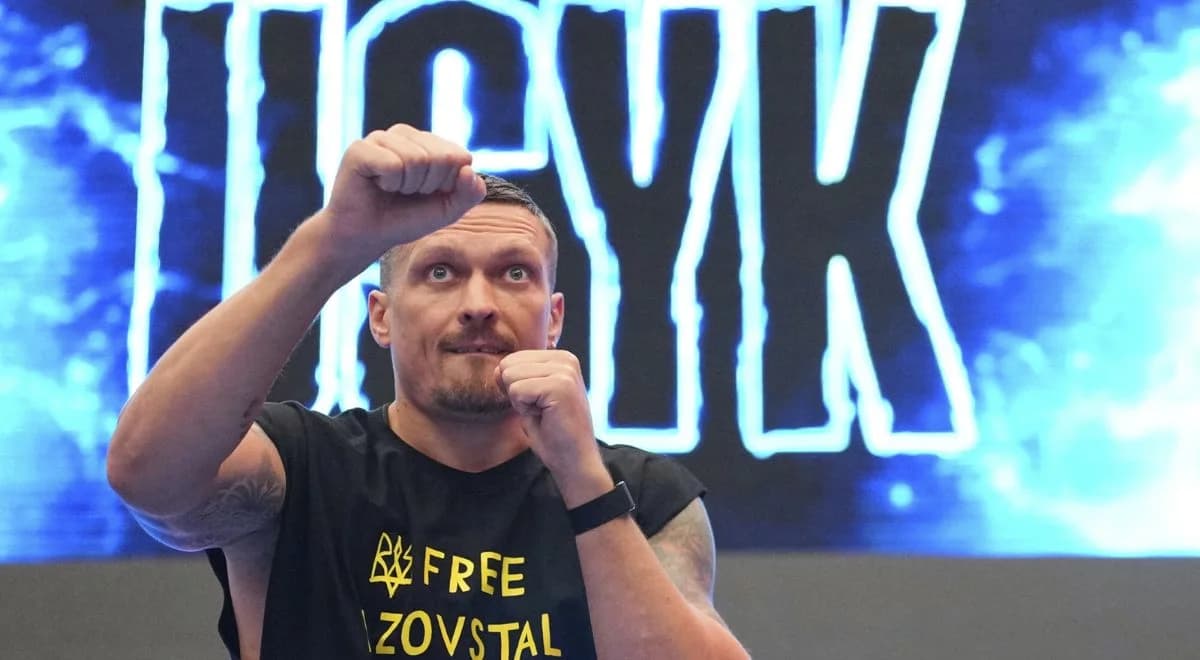 Usyk - Dubois: Transmisja TV, na żywo. O której walka?