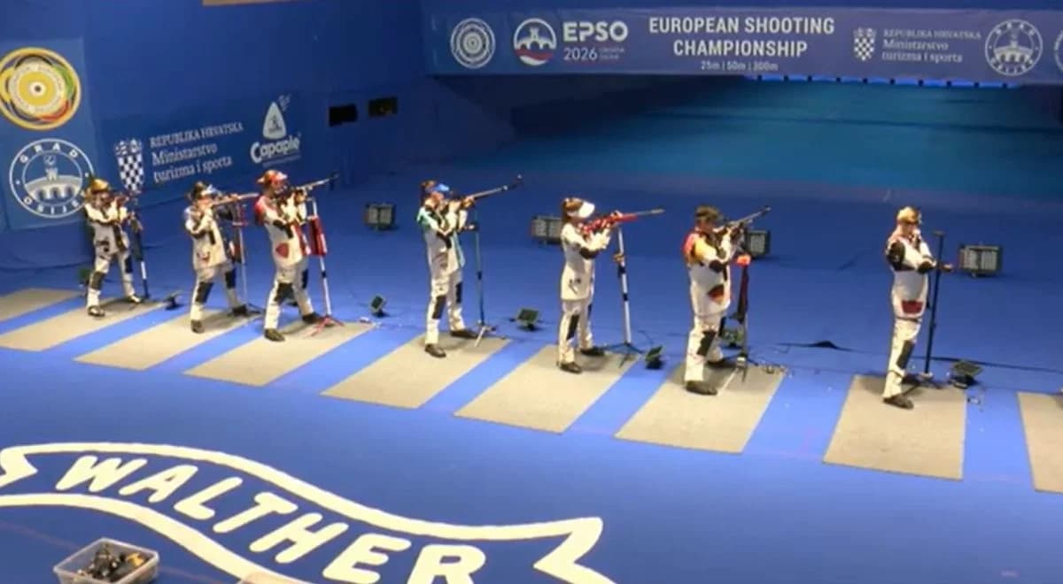  Polki wicemistrzyniami Europy w karabinie na 50 m. Zdecydowało 5 punktów