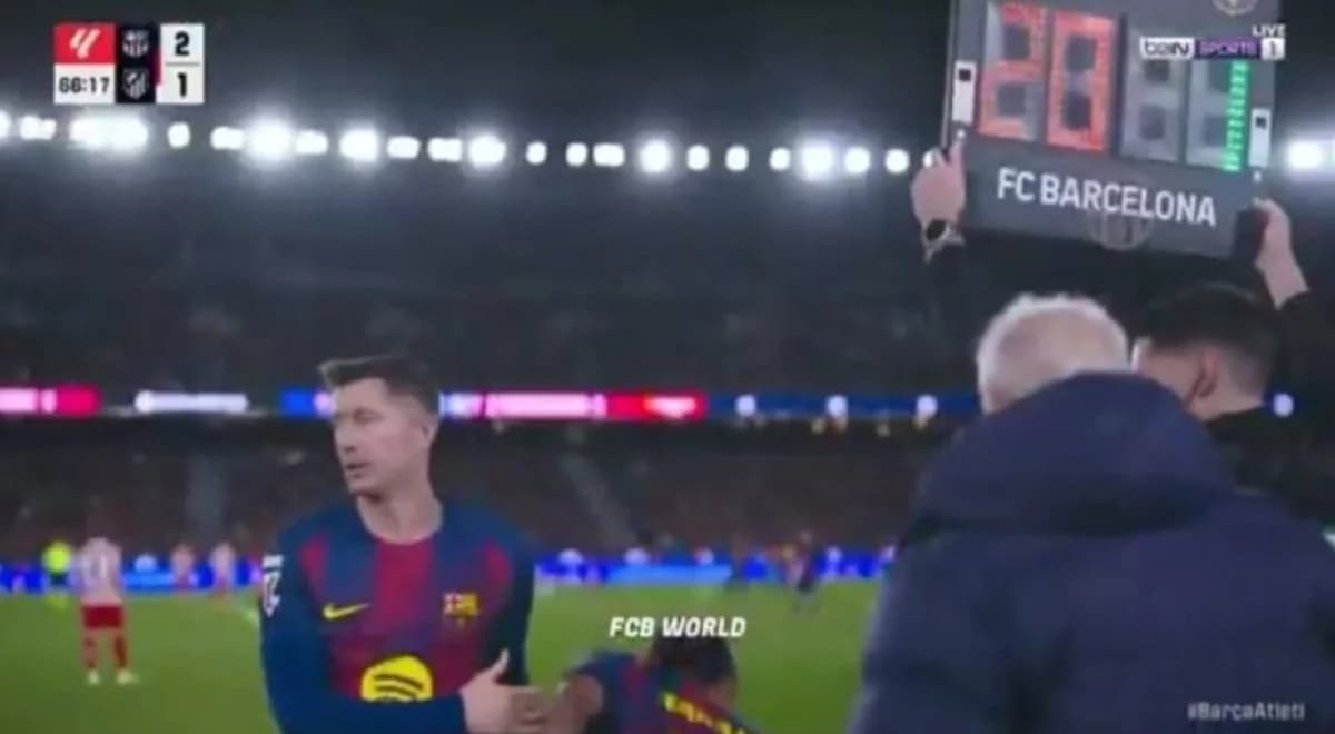 Tak kibice potraktowali Lewandowskiego po zmarnowanym karnym. Zaskoczyli