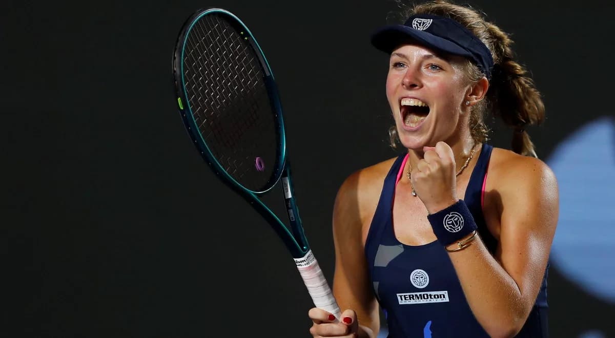 WTA Guadalajara. Magdalena Fręch dumna z wygranej. "Lata ciężkiej pracy przynoszą efekty"