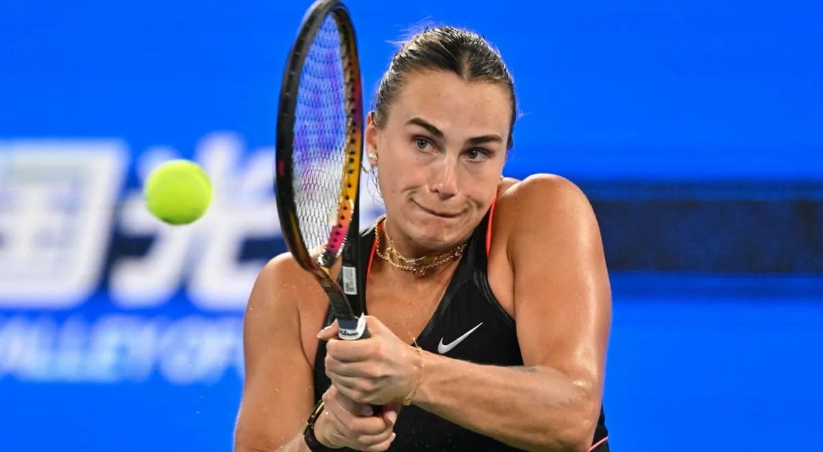 Aryna Sabalenka wysłała sygnał Świątek. Świetny początek WTA Finals