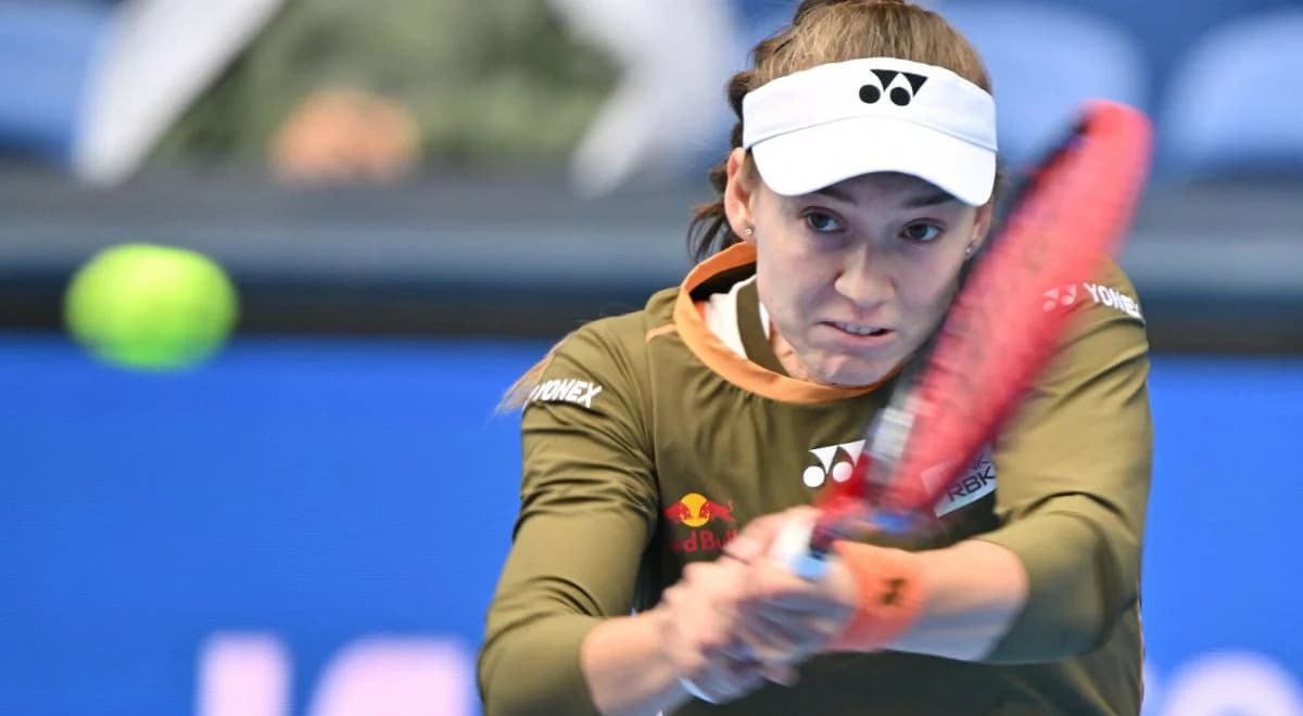Jelena Rybakina potwierdziła wielką formę. Pewne zwycięstwo na WTA Finals