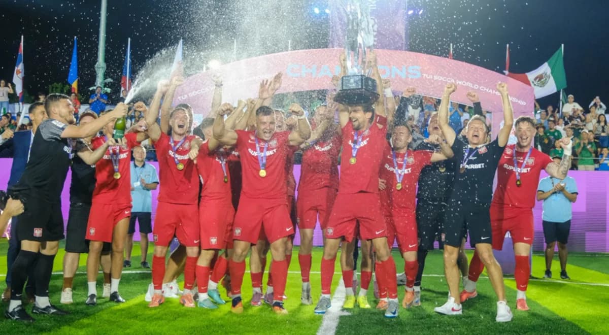 To historyczne złoto mundialu dla Polski. Reprezentacja socca wygrała w Cancun