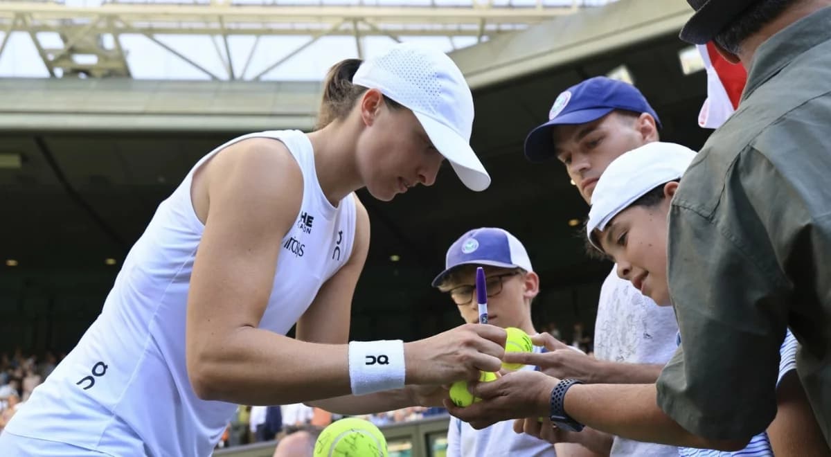 Tak przywitali Świątek w Melbourne. Krótko i konkretnie 